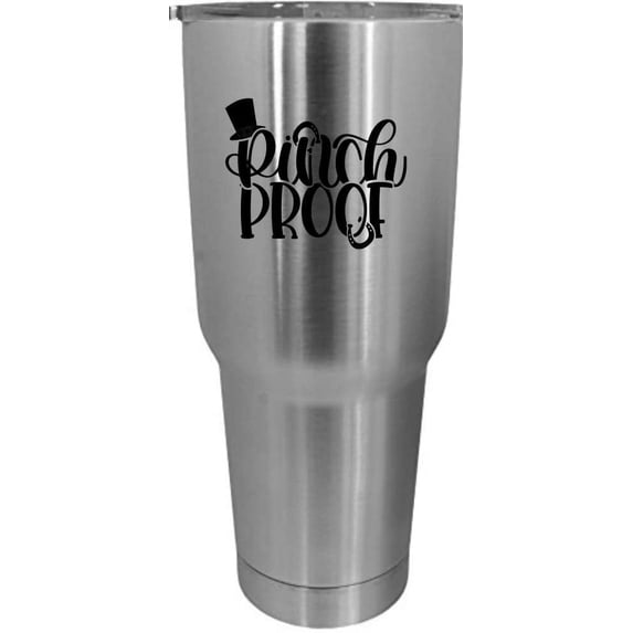 Pinch Proof 1 St Patrick's Day Etched 30oz Stainless Steel Tumbler
