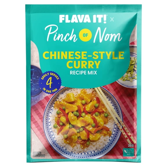Pinch of Nom Chinese Style Curry Recipe Mix 35g, Imported from Britain