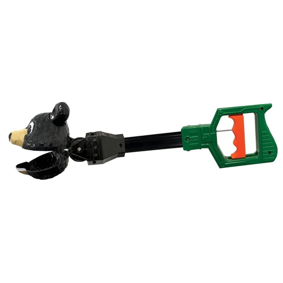 Pincher Pals - Black Bear from Deluxebase. Bears Hand Grabber for Kids.Jumbo-Sized Grabber Reacher Tool and Claw Grabber Toy. Great Kids Toys, Party Favors and Gifts.