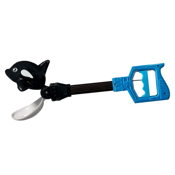 Pincher Pals - Orca from Deluxebase. Orcas Hand Grabber for Kids. Jumbo-Sized Grabber Reacher Tool and Claw Grabber Toy. Great Kids Toys, Party Favors and Gifts.