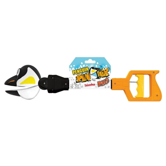Pincher Pals Penguin by Deluxebase – Jumbo Grabber Toy for Kids, Party Favors & Gifts