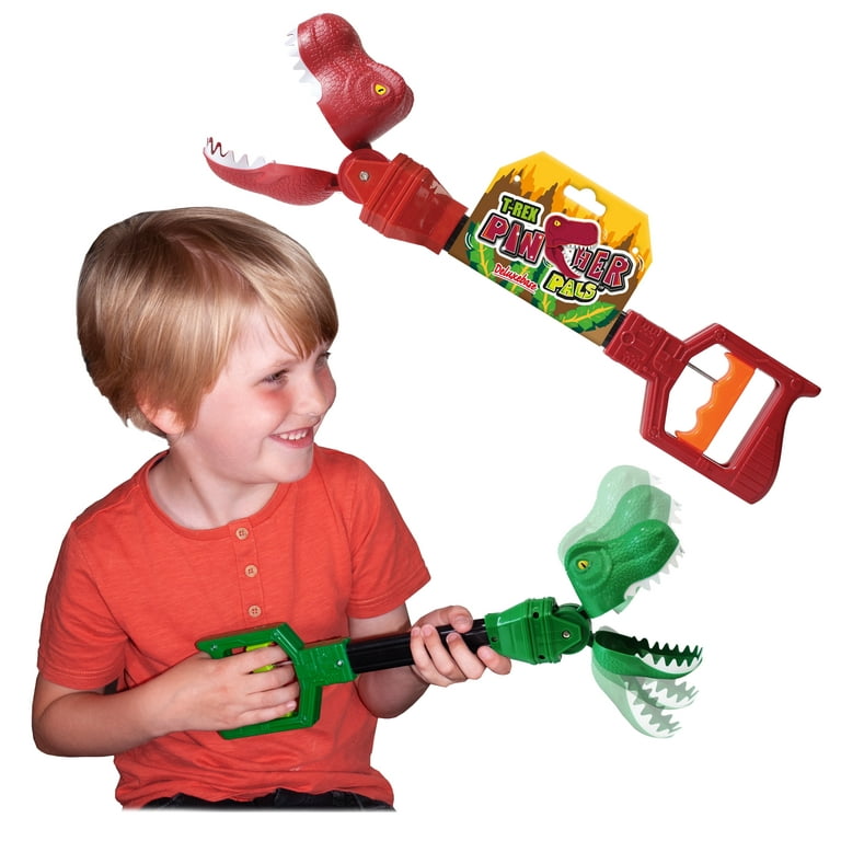 Deluxebase Pincher Pals T Rex Jumbo-Sized Dinosaur Grabber Toy