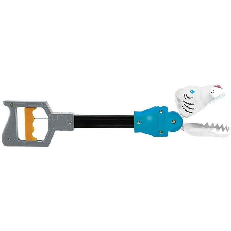 Pincher Pals - White Tiger from Deluxebase. White Tiger Toy Hand Grabber  for Kids. Tiger Jumbo-Sized Grabber Reacher Tool and Claw Grabber Toy.