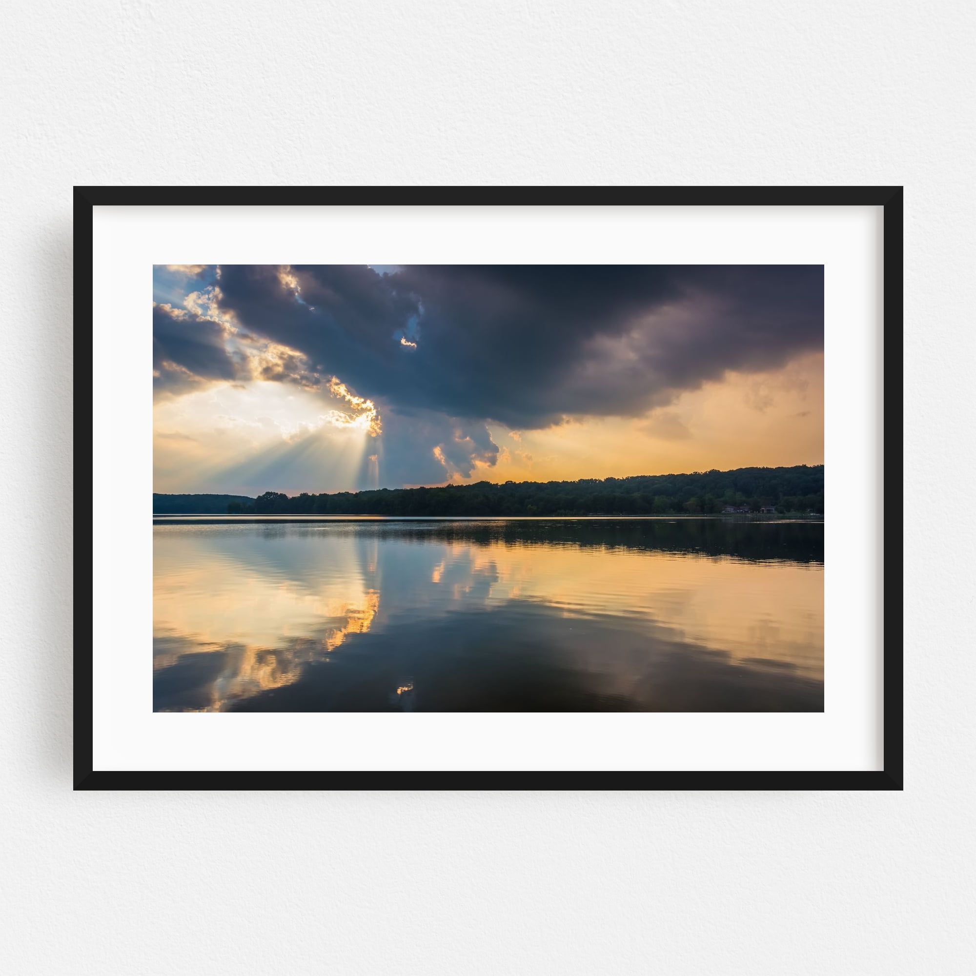 Pinchot Lake Sunset Pennsylvania Photography Landscape