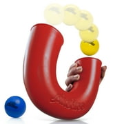 Pindaloo Juggling Tube Skill Game for Kids and Teens, Indoor Outdoor Fun Activity, Red