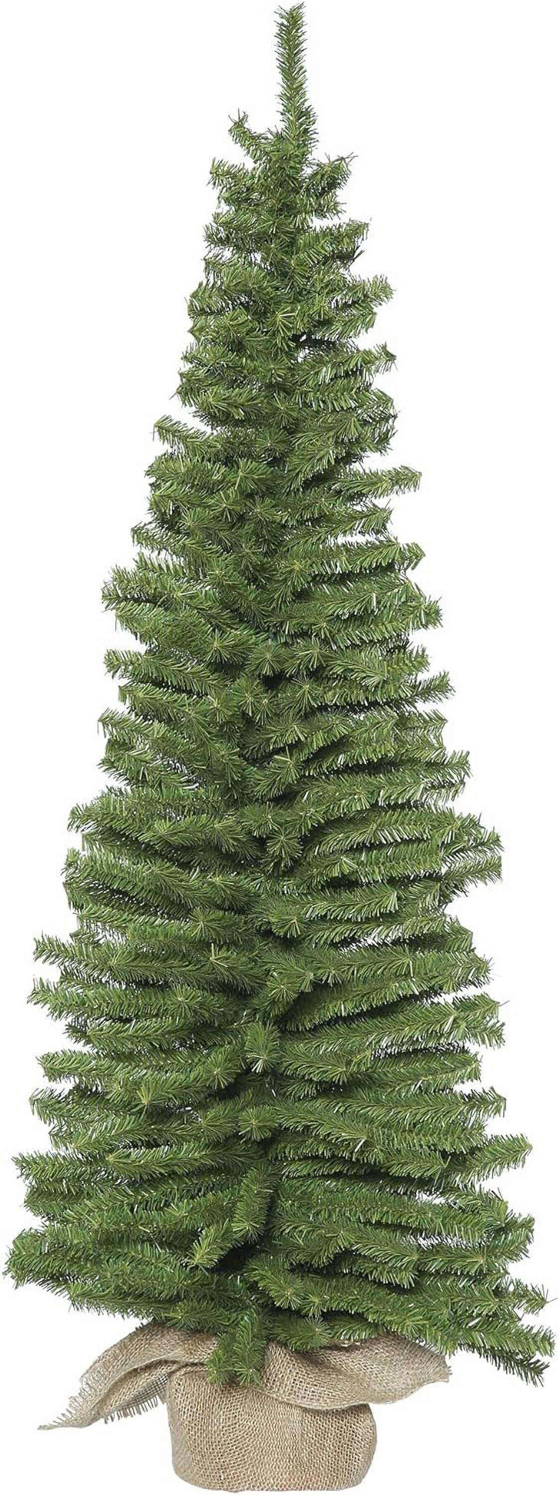 Pine Artificial Christmas Tree, Unlit Faux Pine Christmas Tree