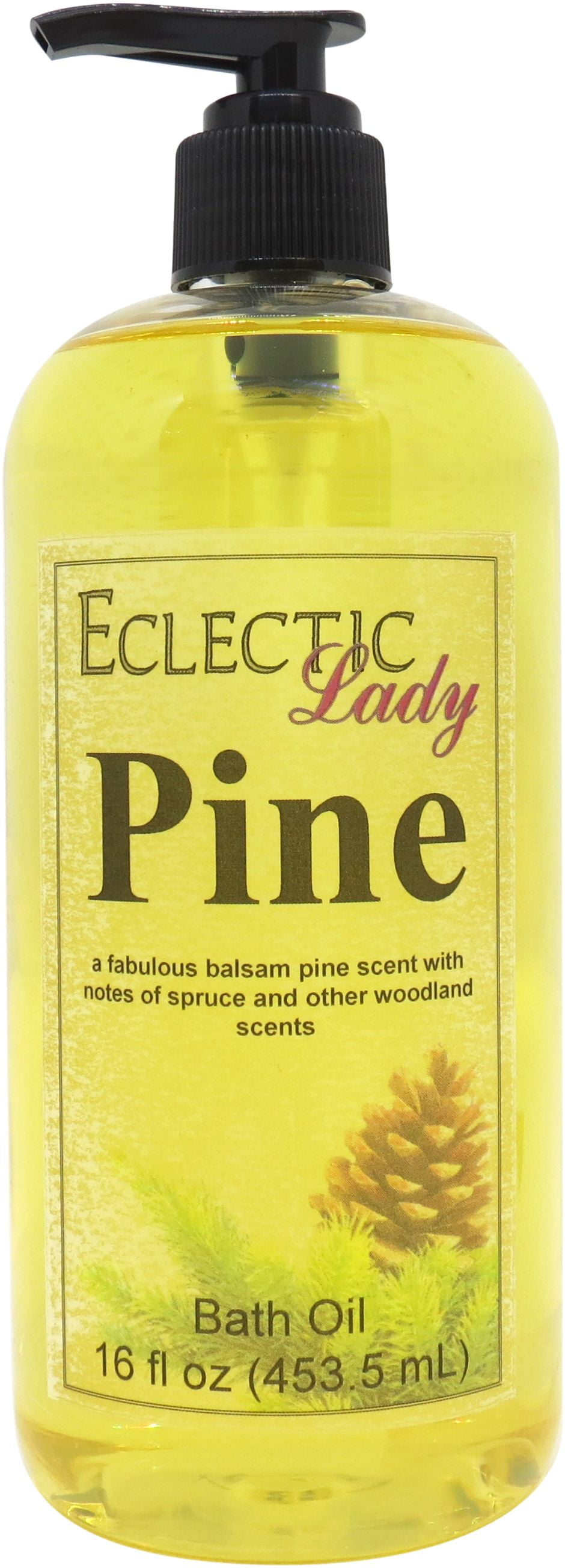 Pine Bath Oil Scented Body Oil Relaxing & Moisturizing Bathing Oil