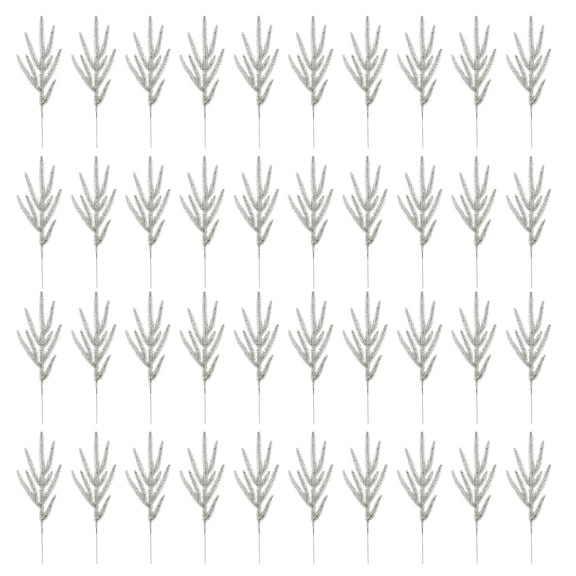 Pine Branch Set For Festival Craft Projects Shatterproof Construction Easy To Shape Christmas Home Styling