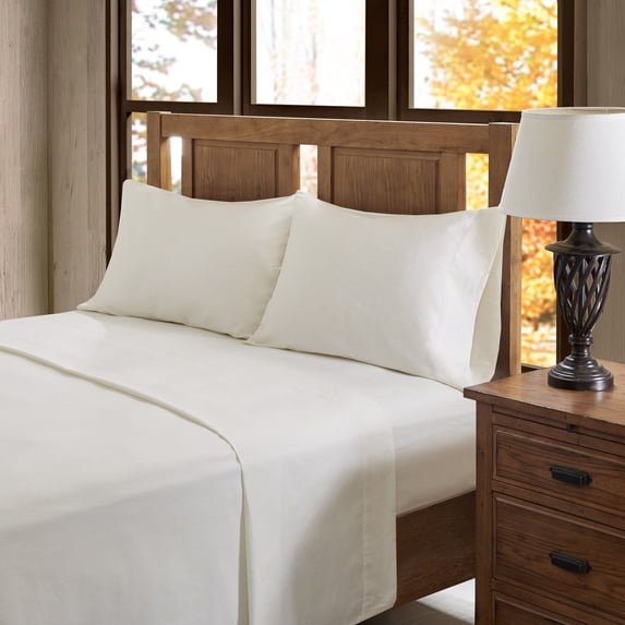 Pine Canopy Little River Flannel Cotton Sheet Set