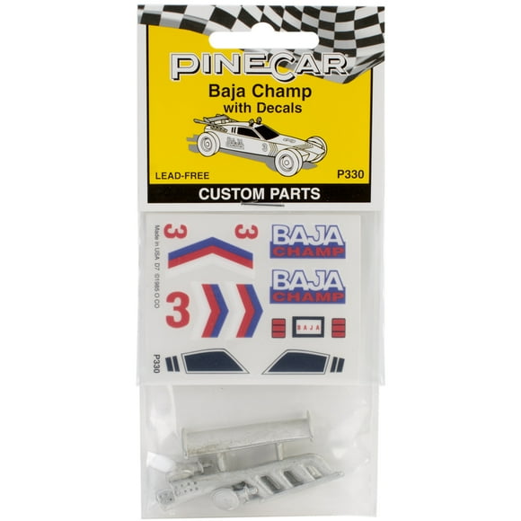 Pine Car Derby Custom PartsBaja Champ