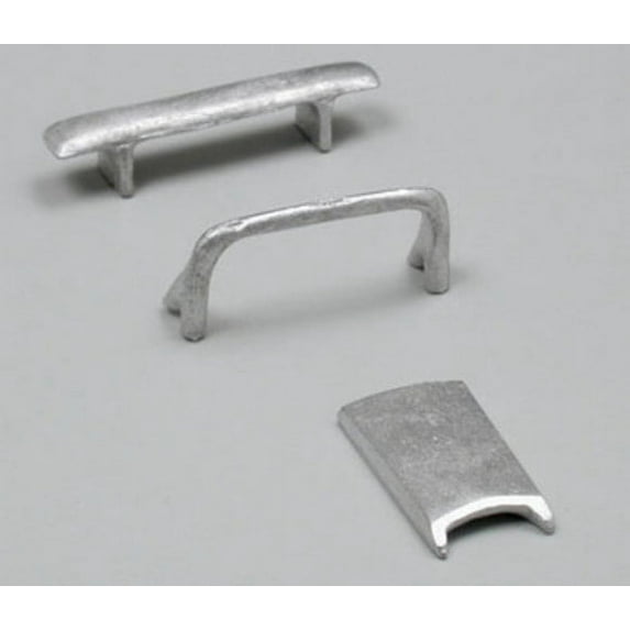 Pine Car Derby Spoiler, Hood Scoop & Roll Bar