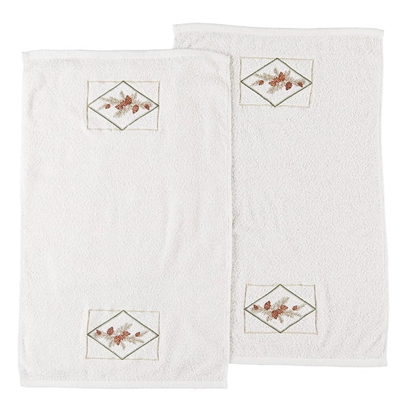 Pine Cone Kitchen Towels