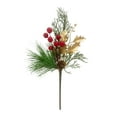 thumbnail image 1 of Pine Cone Red Berry Picks Stems Crafts Branch Christmas Wreath, Holly Artificial Evergreen Branches Tiny Pine Cones Picks Décor Floral Picks for Christmas Flower Wreaths DIY Xmas Gifts, 1 of 8