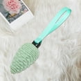thumbnail image 1 of Pine Cone Shape Dog Squeaky Chew Toy Training Cleaning Interactive Tough Dog Toy Puppy Breed Medium Dogs Toy-Green, 1 of 7