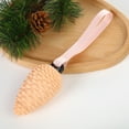 thumbnail image 1 of Pine Cone Shape Dog Squeaky Chew Toy Training Cleaning Interactive Tough Dog Toy Puppy Breed Medium Dogs Toy-Pink, 1 of 8
