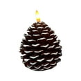 thumbnail image 1 of Pine Cone Shaped Decorative Candle for Home Decor Holiday Table Centerpiece Unique Gift for Parties Events Aromatherapy Relaxation, 1 of 6