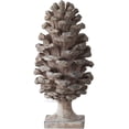 thumbnail image 1 of Pine Cone Table Décor - 14"H - Gray, 1 of 4