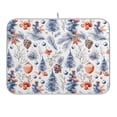 thumbnail image 1 of Pine Cones Trees Leaves. Dish Drying Mat 18x24 Absorbent Microfiber Draining Rack Pad for Kitchen Counter Sink, 1 of 8