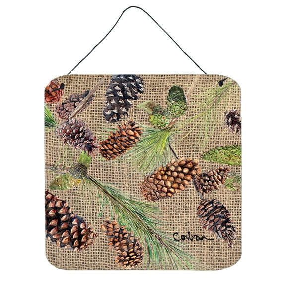 Pine Cones Wall or Door Hanging Prints