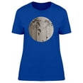 thumbnail image 1 of Pine Forest Round Frame T-Shirt Women -Image by Shutterstock, Female Small, 1 of 2