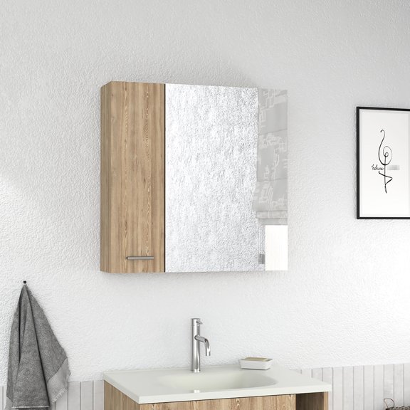 Pine - Four internal compartments - Kitchen - Hold spices and utensils