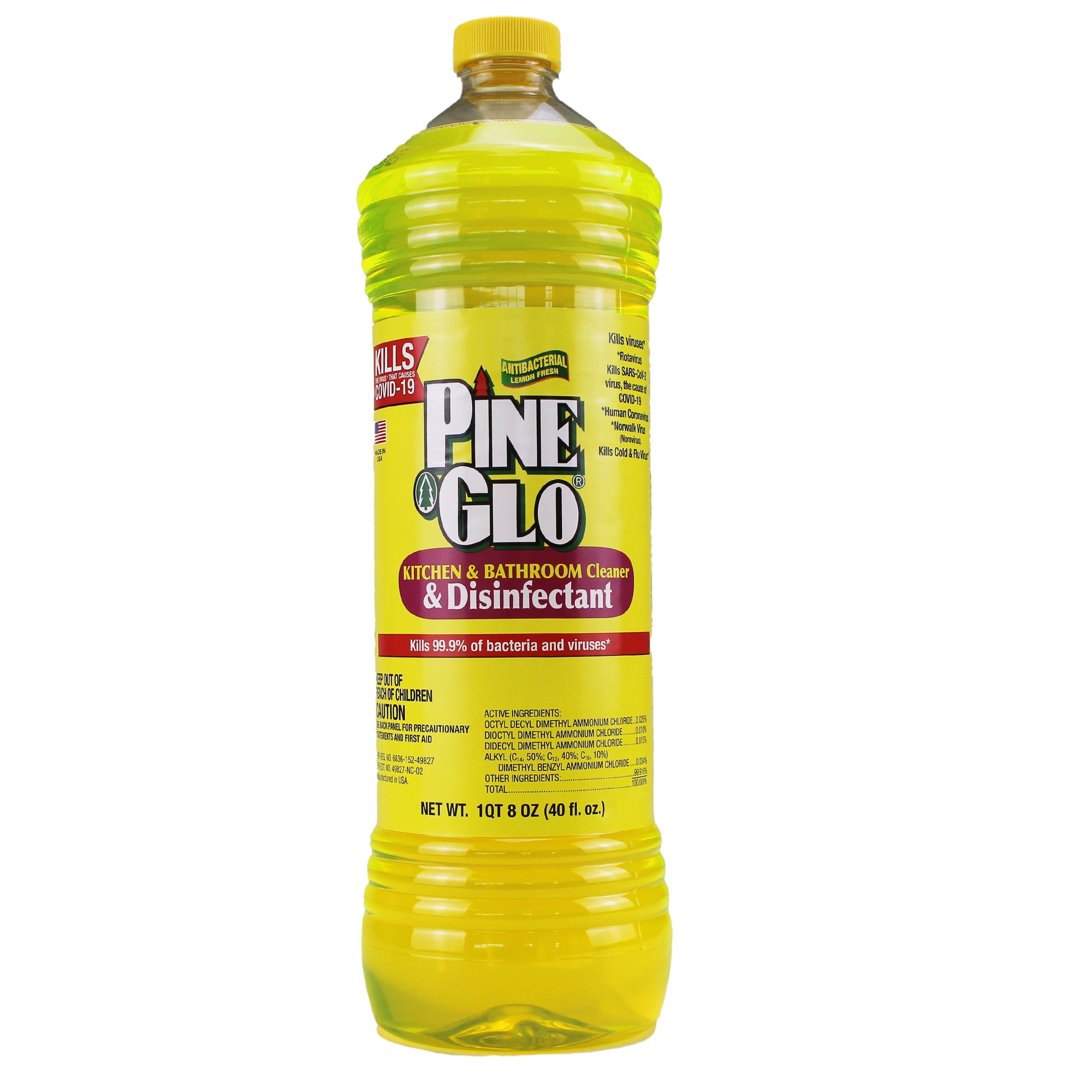 Pine Glo Cleaner 40oz | Sanitizer sprays for grocery retail