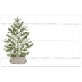 thumbnail image 1 of Pine Holiday Tree Matte Enclosure Card, 3.5x2.25", 50 Pack, 1 of 1