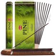 thumbnail image 1 of Pine Incense Sticks And Incense Stick Holder Bundle Insence Insense Hem Incense Sticks, 1 of 2