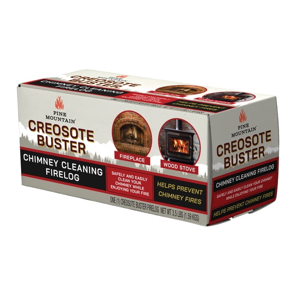 Pine Mountain Creosote Remover Log - Pack of 4