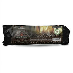 Pine Mountain Java Coffee Grounds Firelog, 4 Hour Burning (4152501472), Single