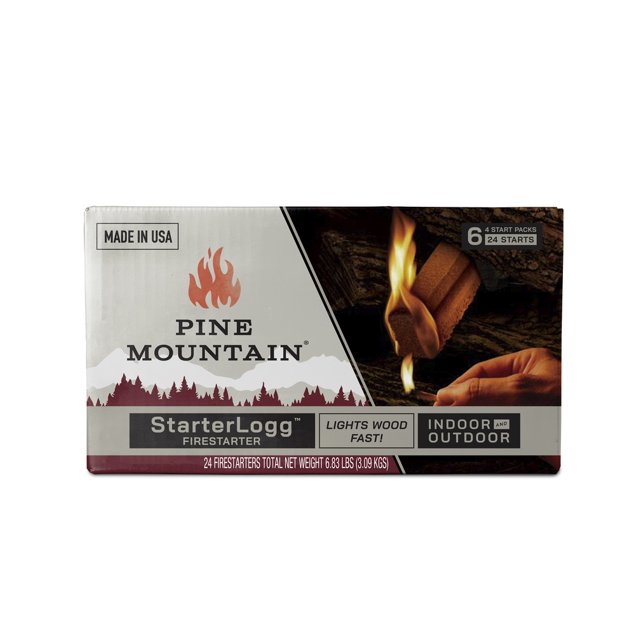 Pine Mountain Starterlogg Firestarter 24 Pack Starter Logs