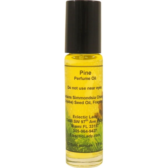 Pine Perfume Oil, 0.3 Oz Portable Roll-On Fragrance