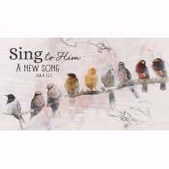 Pine Plank-Sing To Him A New Song (10 x 5.5)