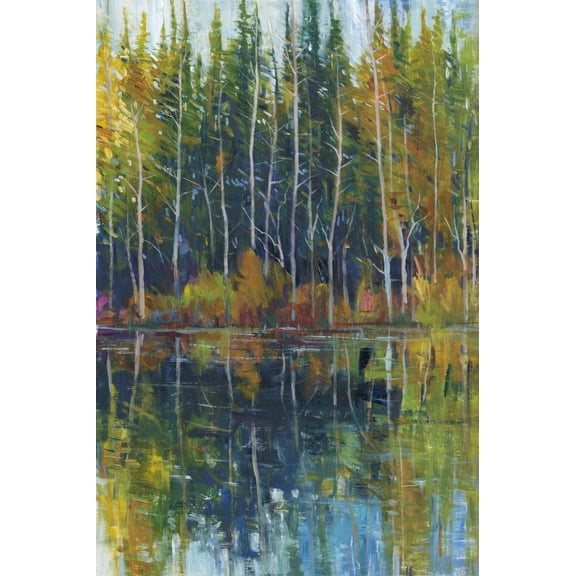 Art.com Pine Reflection I Art Print by Tim O'toole, 24" x 36"
