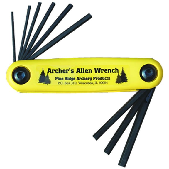 Pine Ridge Archers Allen Wrench Set Xl 5/64 - 1/4 In.