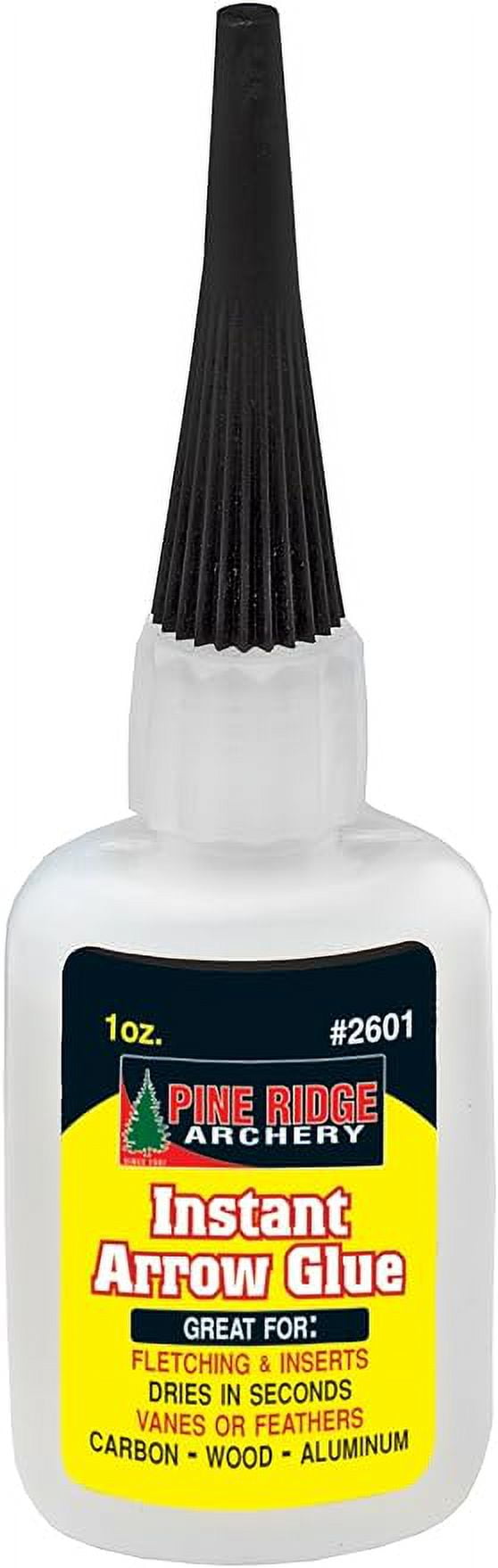 Pine Ridge Archery Instant Arrow Glue, The Best Fletching Adhesive for