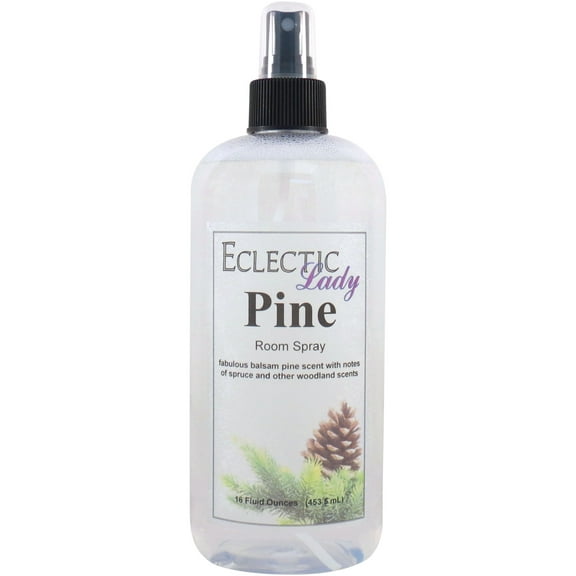 Pine Room Spray by Eclectic Lady, 16 Ounces, Fragrant Aromatic Room Mist For Home, Room, Office