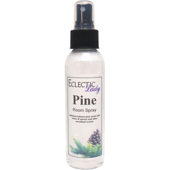 Pine Room Spray by Eclectic Lady, 4 Ounces, Fragrant Aromatic Room Mist For Home, Room, Office