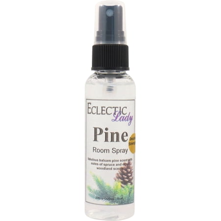 Pine Room Spray by Eclectic Lady (Double Strength), 2 Ounces, Fragrant Aromatic Room Mist For Home, Room, Office