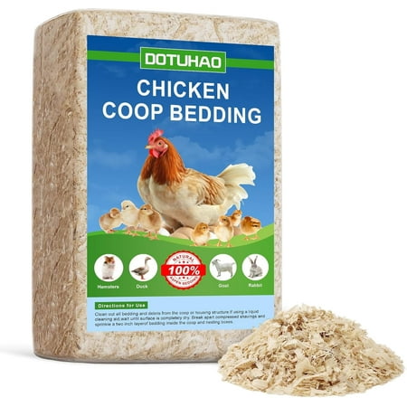 Pine Shavings | Wood Shavings | Chicken Coop Bedding | All Natural | Chicken Coop | Chicken Bedding | Pet Bedding | Small Animal Bedding | Odor Control (2 LB)