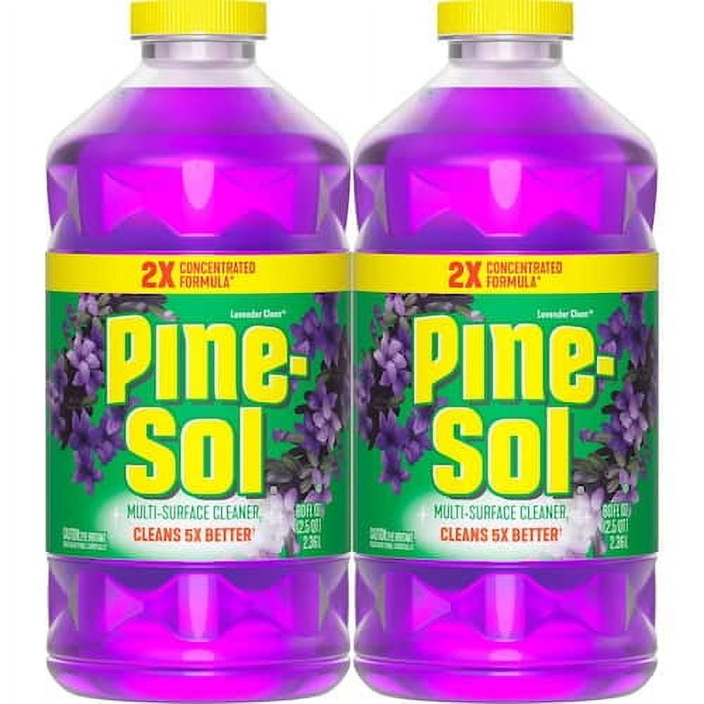 Pine-Sol 80 OZ. Lavender Disinfecting All-Purpose Cleaner (12-Pack)