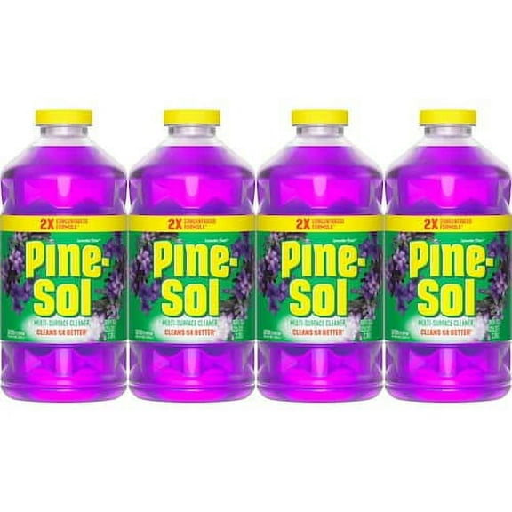 Pine-Sol 80 OZ. Lavender Disinfecting All-Purpose Cleaner (8-Pack)