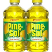 Pine-Sol 80 OZ. Lemon Disinfecting All-Purpose Cleaner 2-Pack