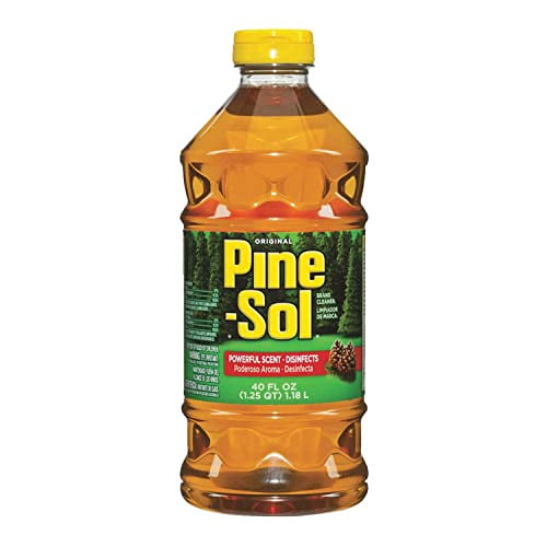 Pine-Sol All Purpose Multi-Surface Disinfectant Cleaner, Original Pine, 40  Ounces 