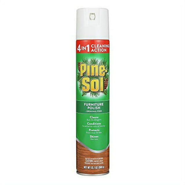 PineSol Furniture, Polish 4in1 Cleaning Action Wood Polish Spray Wood