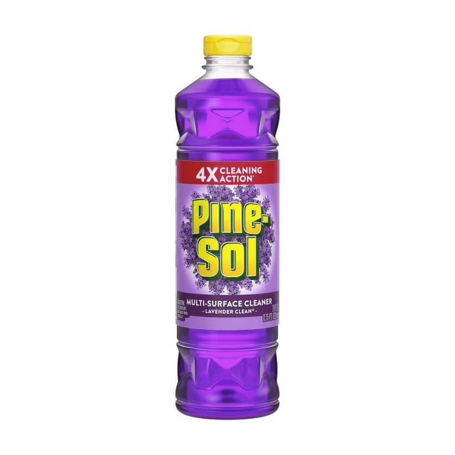 Pine-Sol Lavender 28 fl oz - 1 Pack | Multi-Surface Cleaner | Long-Lasting Scent & Powerful Degreasing