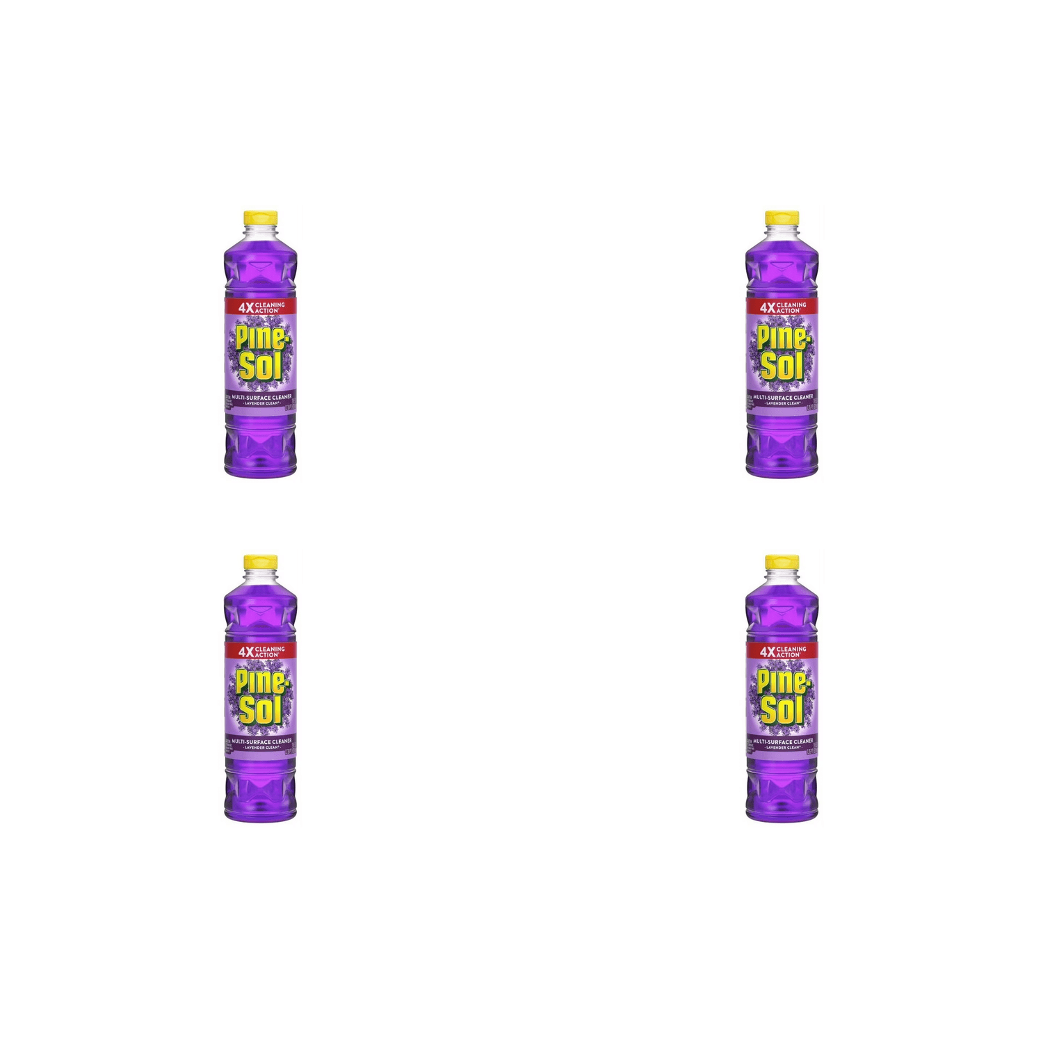 Pine-Sol Lavender Multi-Surface Cleaner 28 fl oz  4 Pack