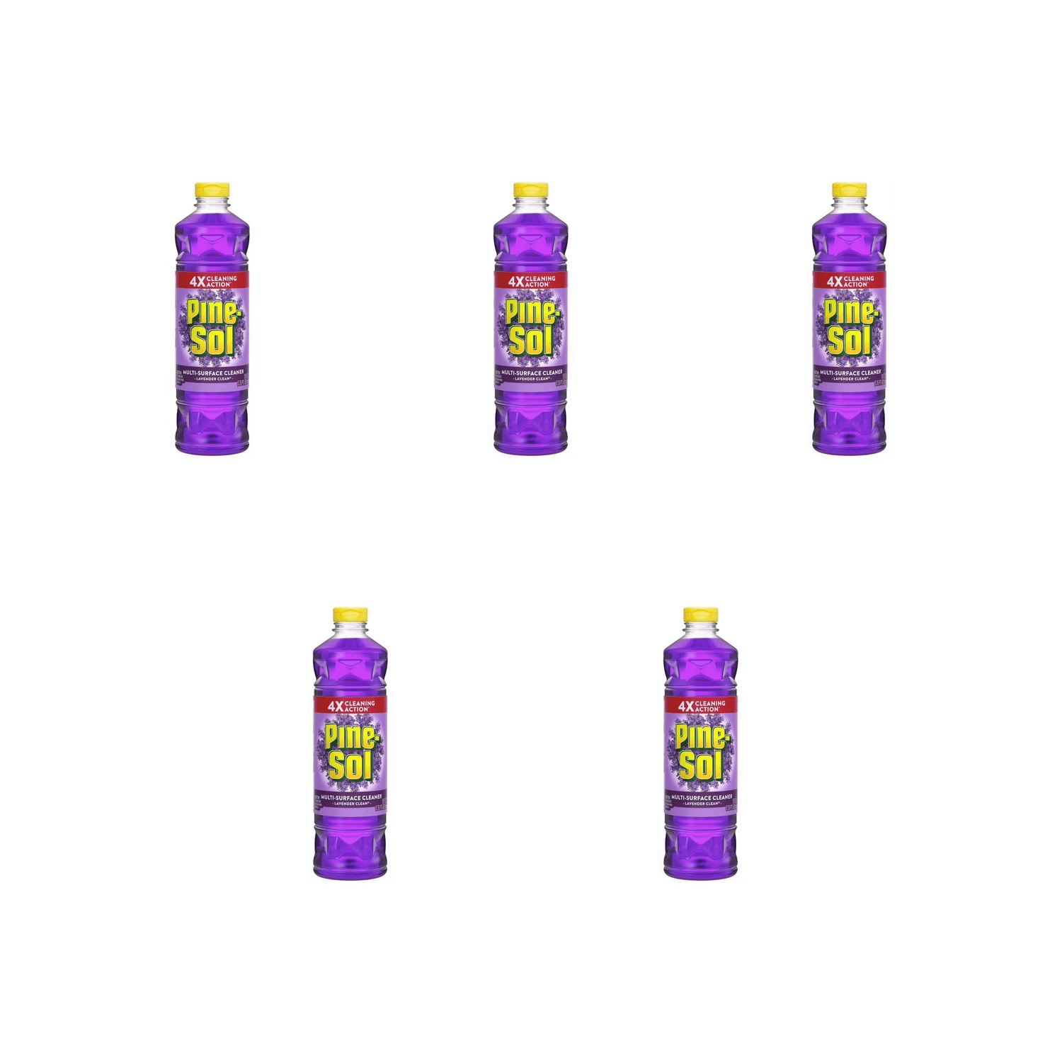 Pine-Sol Lavender Multi-Surface Cleaner 28 fl oz  5 Pack