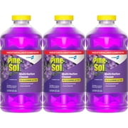 Pine-Sol Multi-Surface Cleaner, CloroxPro, All Purpose Cleaner, Lavender Clean, 80 Fluid Ounces, Pack of 3 60608