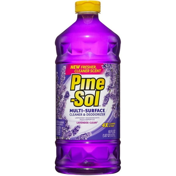 Pine-Sol Multi-Surface Cleaner, Lavender 60 oz (Pack of 2)